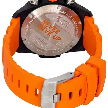 Luminox Bear Grylls Survival Master Series Chronograph Black Dial Swiss Quartz Diver&#39,s XB.3749 300M herrklocka med kompass