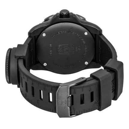 Luminox Recon Nav Spec GMT gummiarmband svart urtavla kvarts dykarklocka XL.8837.SET 200M herrklocka