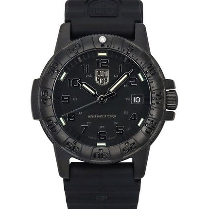 Luminox Leatherback SEA Turtle Silikonrem Black Dial Quartz XS.0301.BO.L 100M herrklocka