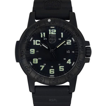 Luminox Leatherback Sea Turtle Giant PU-rem Black Dial Quartz XS.0330 100M herrklocka