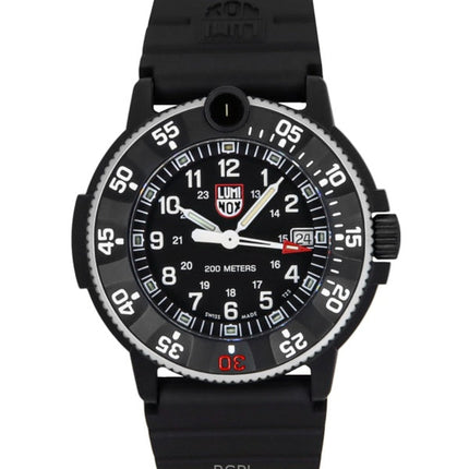 Luminox Navy SEAL Original 3001 Heritage svart urtavla kvarts dykarklocka XS.3001.H 200M herrklocka