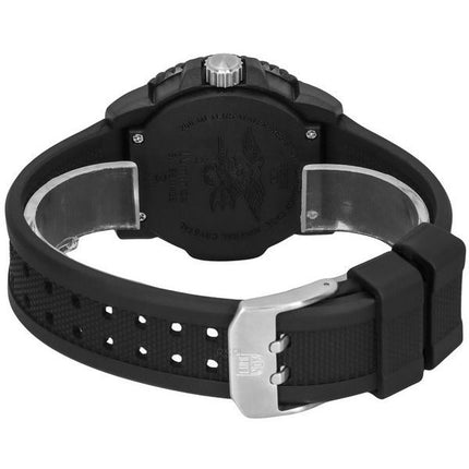 Luminox Original NAVY Seal gummirem Svart Urtavla Swiss Quartz Diver&#39,s XS.3051.F 200M herrklocka