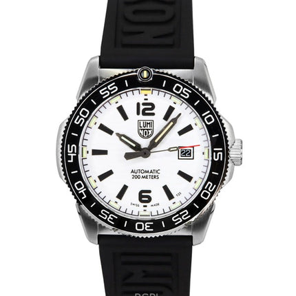 Luminox Pacific Diver Midnight Mariner gummirem vit urtavla automatisk XS.3101.H 200M herrklocka