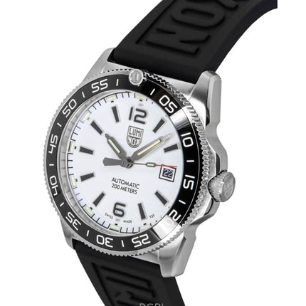 Luminox Pacific Diver Midnight Mariner gummirem vit urtavla automatisk XS.3101.H 200M herrklocka