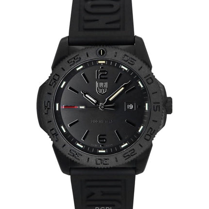 Luminox Pacific Diver gummiband svart urtavla kvarts XS.3121.BO.1 200M herrklocka