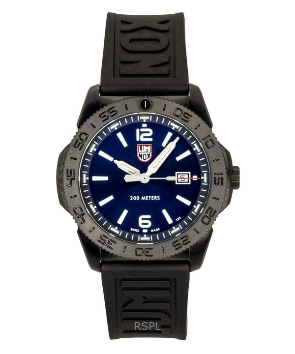 Luminox Pacific Diver gummiband blå Sunray-urtavla kvarts dykarklocka XS.3123.B 200M herrklocka