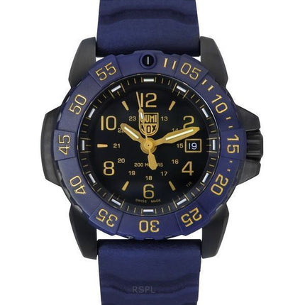 Luminox Navy SEAL Foundation Back To The Blue Black Dial Quartz Diver',s XS.3255.CB.NSF 200M herrklocka