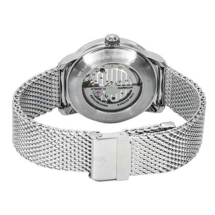 Zeppelin LZ 127 Graf rostfritt stål Open Heart Beige Urtavla Automatisk 7666M5 herrklocka