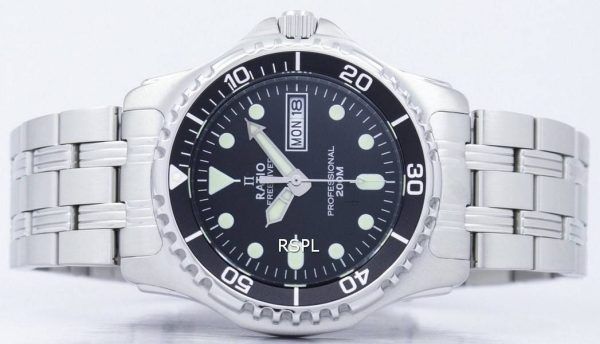 Baserat på II gratis Diver Professional 200M Quartz 36JL140 mäns klockor