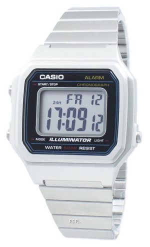 Casio Classic Vintage Illuminator Chronograph Alarm Digital B650WD-1A Unisex klocka