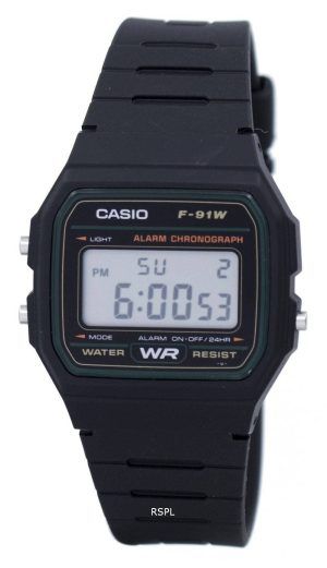 Casio Classic sport Chronograph F-91W-3SDG F-91W-3 mäns klocka