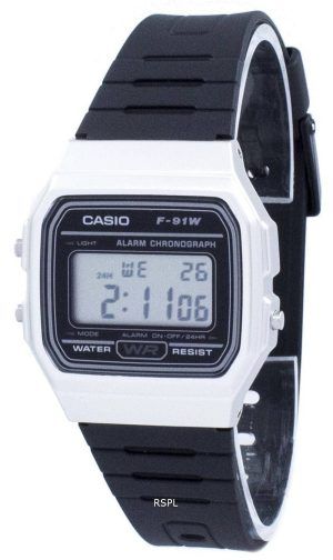Casio Vintage Chronograph Alarm Digital F-91WM-7A F91WM-7A Unisex klocka