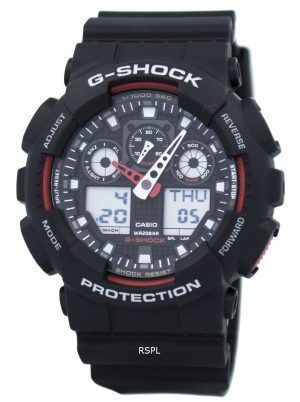 Casio G-Shock Velocity indikator larm GA-100-1A4 GA-100 klocka