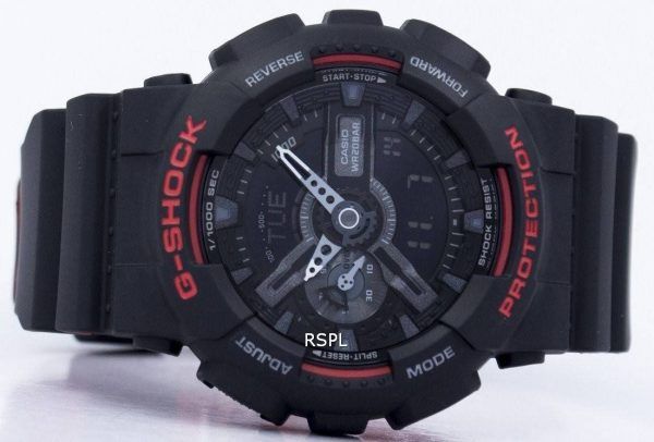 Casio G-Shock speciell färg stöttålig Analog Digital GA-110HR-1A mäns klockor