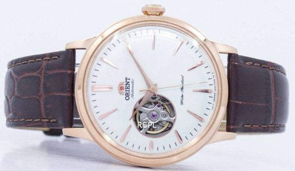 Orientera Classic-Elegant öppet hjärta automatisk RA-AG0001S10B mäns klockor