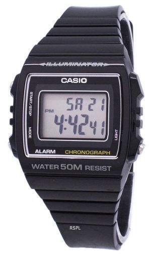 Casio Digital Alarm Chronograph W-215H-1AVDF W-215H-1AV Unisex klocka