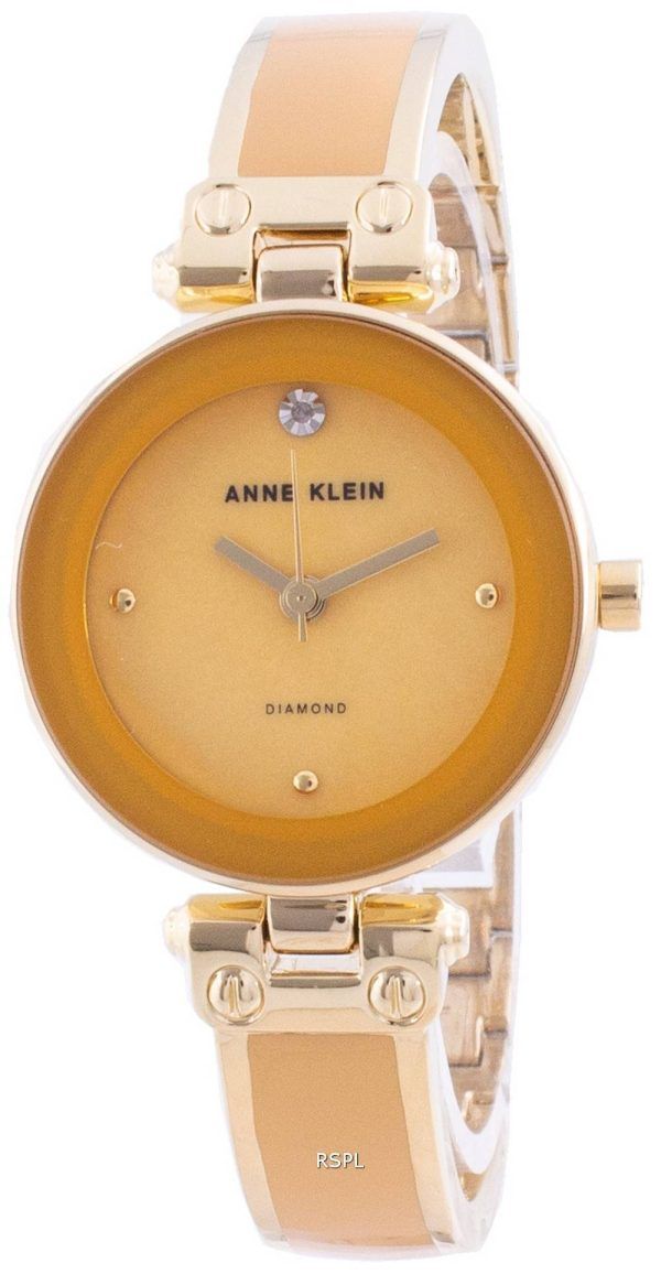 Anne Klein 1980MGGB Quartz Diamond Accents Women&#39,s Watch