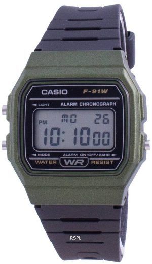 Casio Classic Daily Alarm F-91WM-3A F91WM-3A Herrklocka