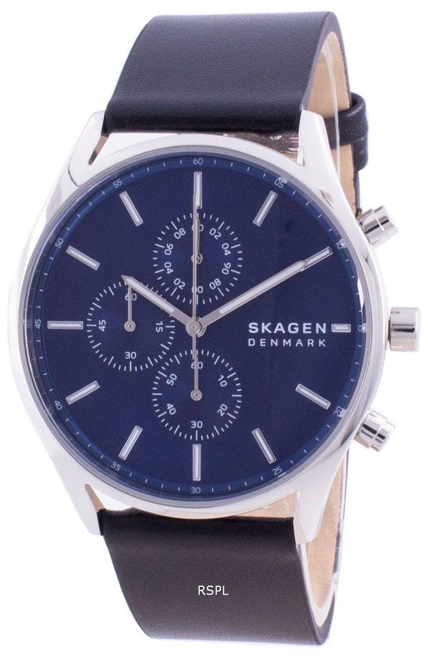 Skagen Holst Chronograph Blue Dial Quartz SKW6606 Men's Watch