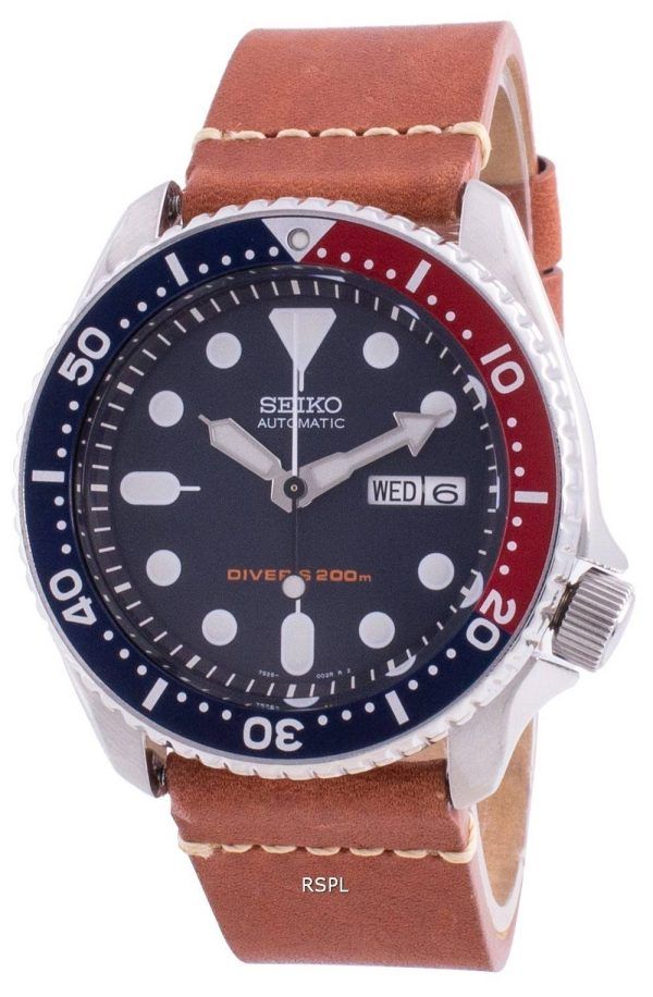 Seiko Automatic Diver&#39,s Deep Blue SKX009K1-var-LS21 200M Herrklocka