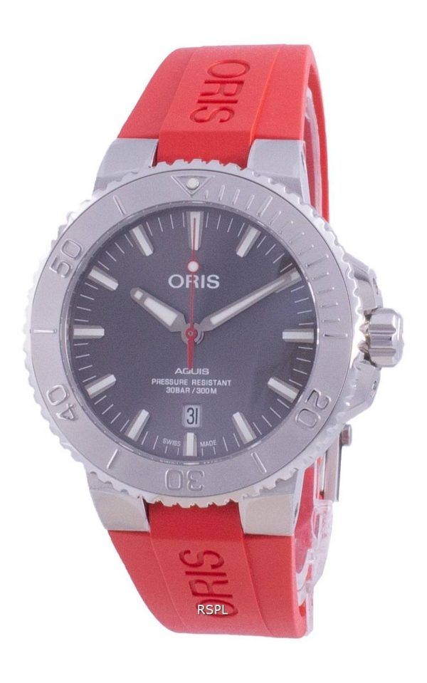 Oris Aquis Date Automatic Diver&#39,s 01-733-7730-4153-07-4-24-66EB 300M Herrklocka