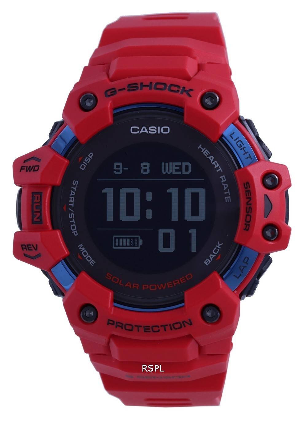 Casio G-Shock G-Squad pulsmÃ¤tare Digital GBD-H1000-4 GBDH1000-4 200M Smart sportklocka