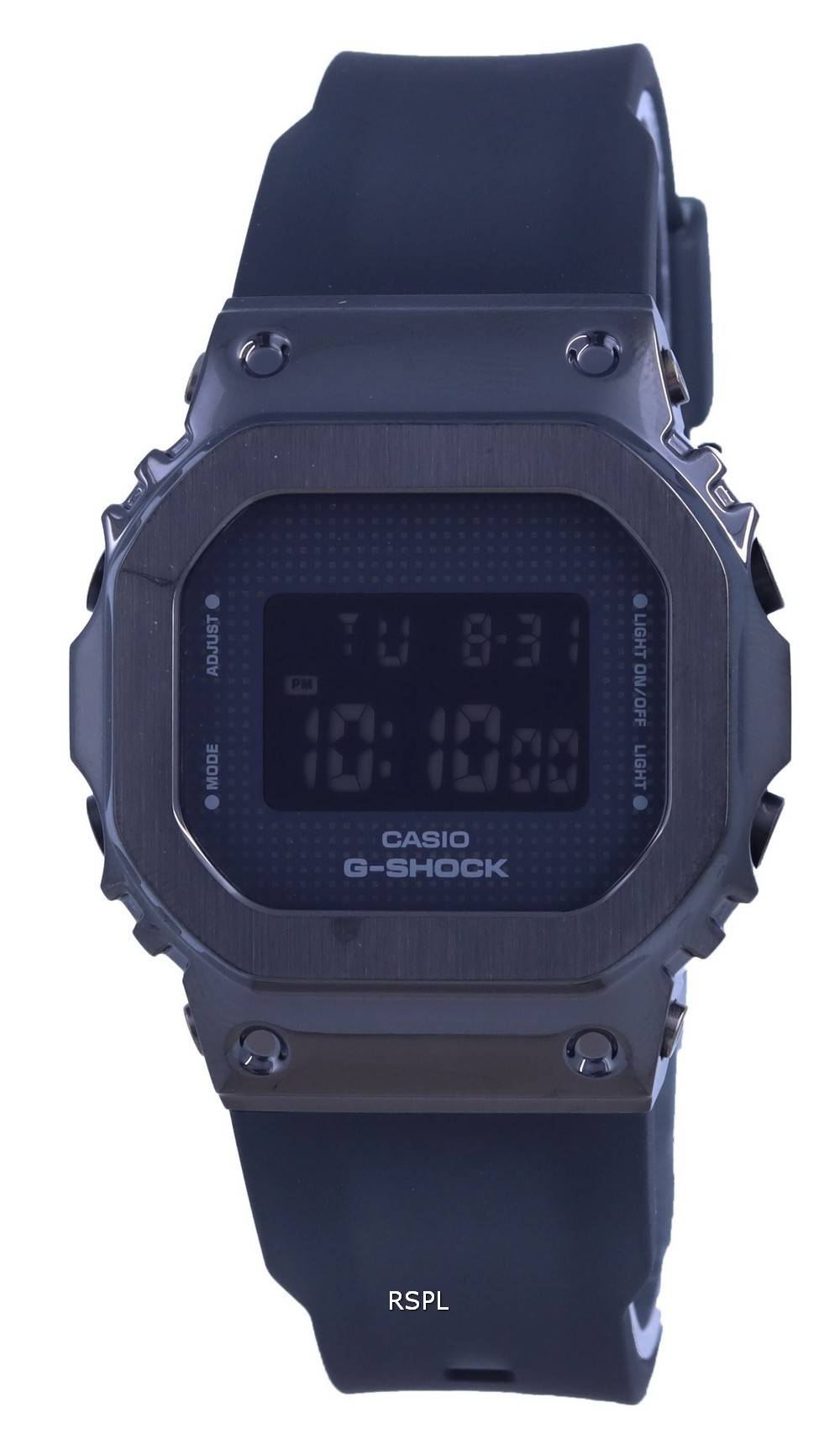 Casio G-Shock Resin Band Digital GM-S5600SB-1 GMS5600SB-1 200M Damklocka