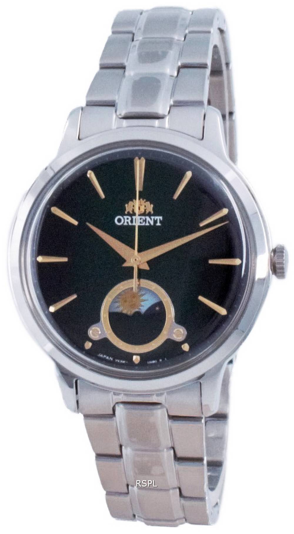 Orient 70th Anniversary Sun &amp, Moon Limited Edition Quartz RA-KB0005E00B Damklocka