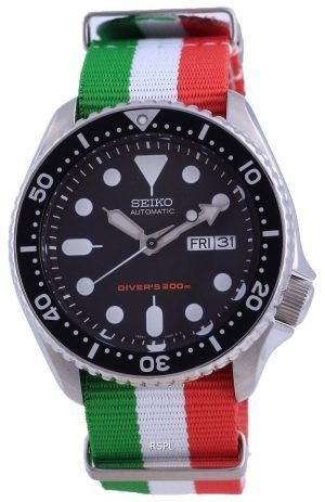Seiko Automatic Diver&#39,s Polyester SKX007K1-var-NATO23 200M Herrklocka