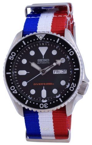 Seiko Automatic Diver&#39,s Polyester SKX007K1-var-NATO25 200M Herrklocka