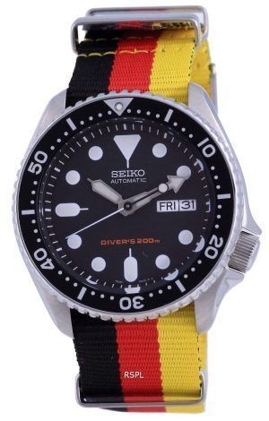 Seiko Automatic Diver&#39,s Polyester SKX007K1-var-NATO26 200M Herrklocka