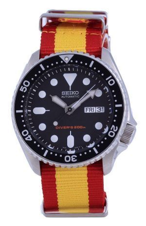 Seiko Automatic Diver&#39,s Polyester SKX007K1-var-NATO29 200M Herrklocka
