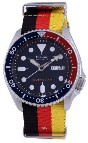 Seiko Automatic Diver&#39,s Polyester SKX009K1-var-NATO26 200M Herrklocka
