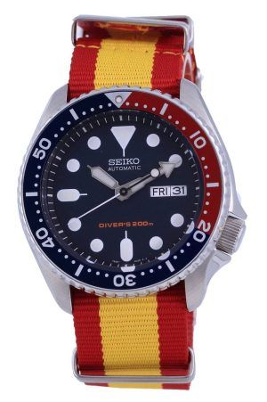Seiko Automatic Diver&#39,s Polyester SKX009K1-var-NATO29 200M Herrklocka