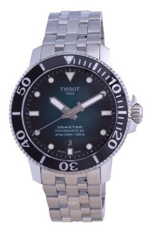 Tissot T-Sport Seastar 1000 Powermatic 80 Diver&#39,s Automatic T120.407.11.091.01 T1204071109101 300M Herrklocka