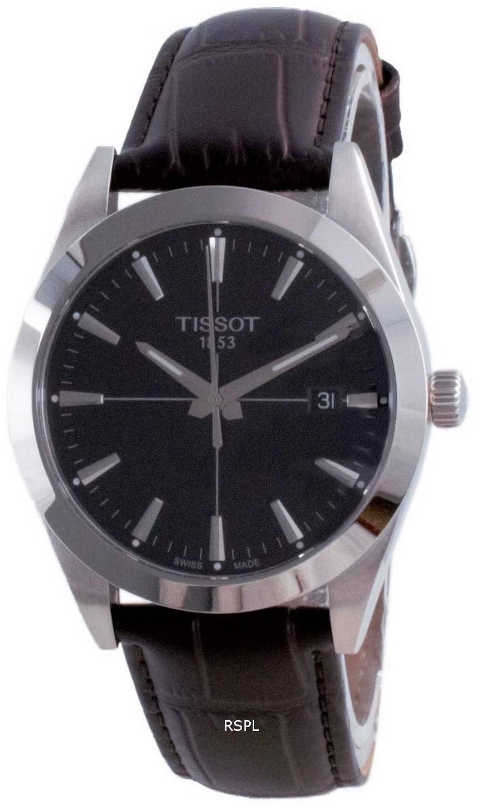 Tissot T-Classic Gentleman Quartz T127.410.16.051.01 T1274101605101 100M Herrklocka