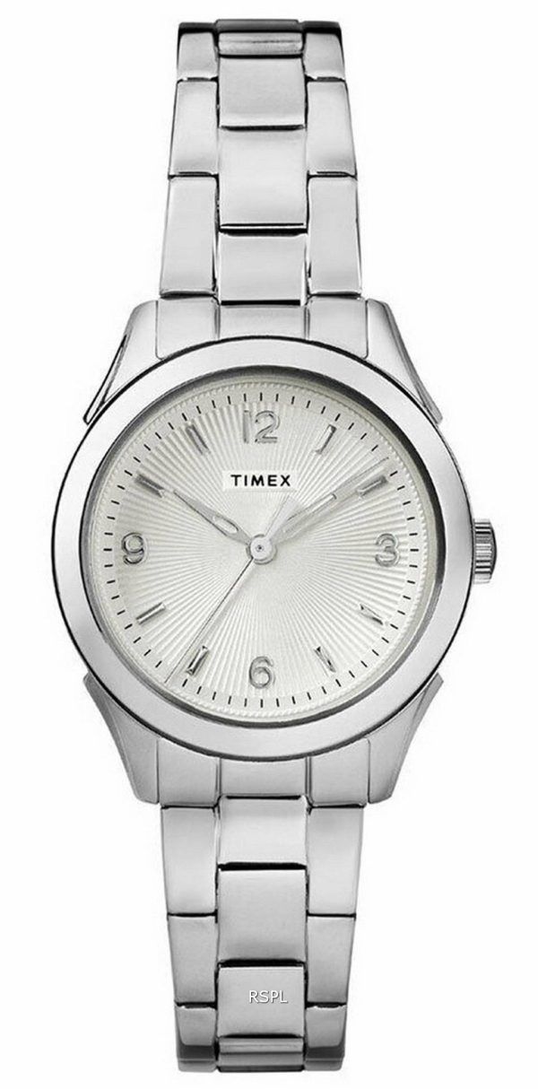Timex Torrington Silver urtavla Rostfritt stÃ¥l Kvarts TW2R91500 Damklocka