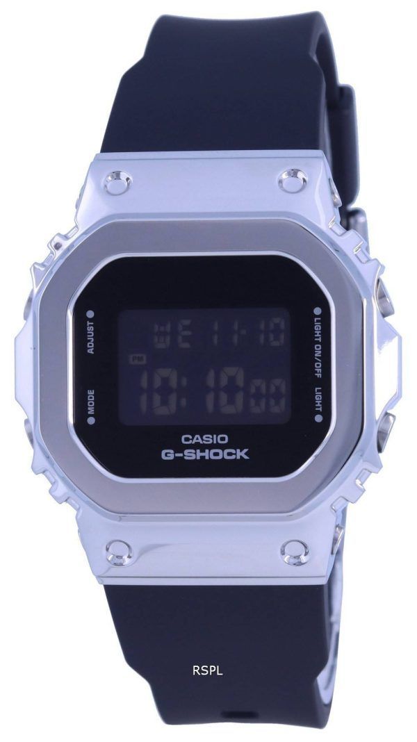 Casio G-Shock Digital Resin Armband GM-S5600-1 GMS5600-1 200M Damklocka