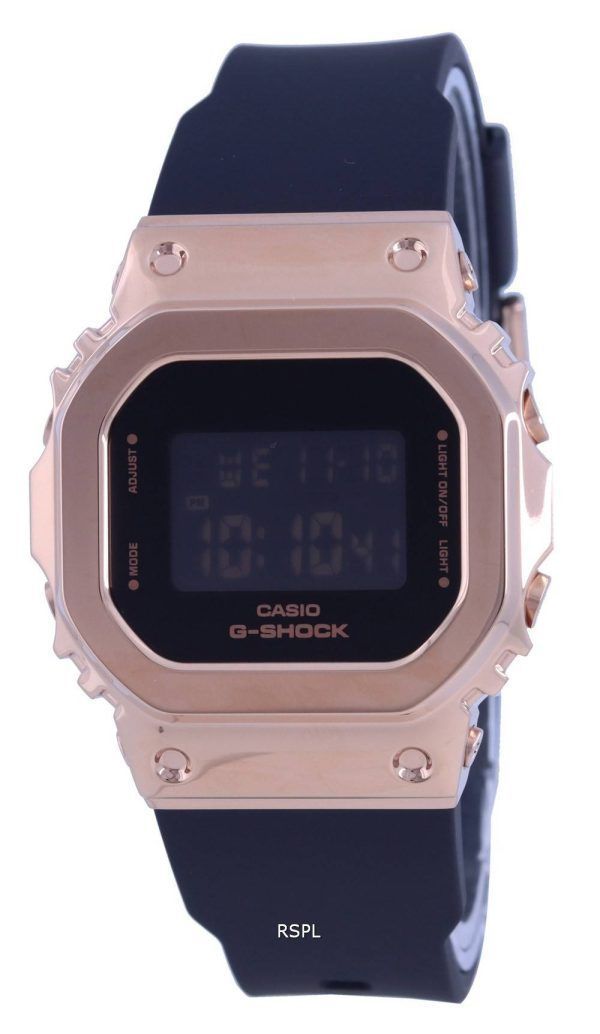 Casio G-Shock Digital Resin Armband GM-S5600PG-1 GMS5600PG-1 200M Damklocka