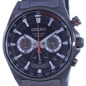 Seiko Neo Sports Chronograph Black Dial Quartz SSB399 SSB399P1 SSB399P 100M herrklocka