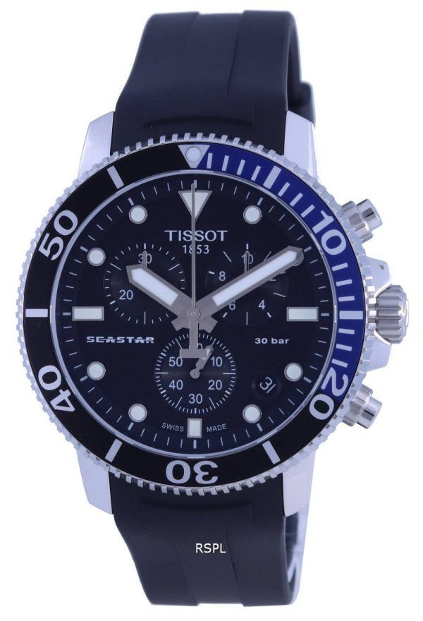 Tissot T-Sport Seastar 1000 Diver's Chronograph Quartz T120.417.17.051.02 T1204171705102 300M herrklocka