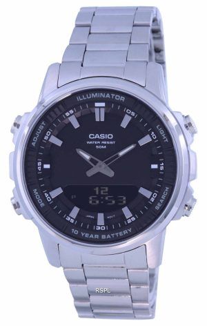 Casio Enticer World Time Telememo Analog Digital AMW-880D-1A AMW880D-1 Herrklocka