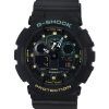 Casio G-Shock Analog Digital Resin Armband Flerfärgad Urtavla Quartz GA-100RC-1A 200M herrklocka