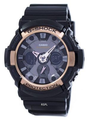 Casio G-Shock Rose Gold Accented GA-200RG-1A GA200RG-1A Herrklocka