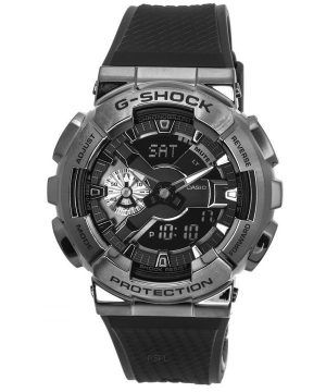 Casio G-Shock metallklädd analog digital kvarts GM-110BB-1A GM110BB-1 200M herrklocka