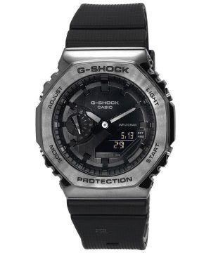 Casio G-Shock metallklädd analog digital kvarts GM-2100BB-1A GM2100BB-1 200M herrklocka
