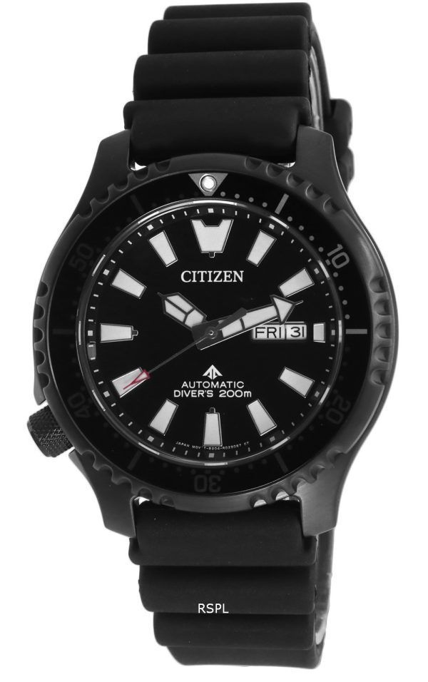 Citizen Promaster Fugu Limited Edition Diver's Black Dial Automatisk NY0139-11E 200M herrklocka