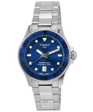 Tissot T-Sport Seastar 1000 Blue Dial Quartz Diver's T120.210.11.041.00 T1202101104100 300M unisexklocka