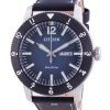 Citizen Blue Dial Calf Leather Eco-Drive AW0077-19L 100M Herrklocka