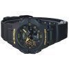 Casio G-Shock Varning Gul Mobillänk Analog Digital Resin Armband Svart Urtavla Quartz GA-B001CY-1A 200M Herrklocka